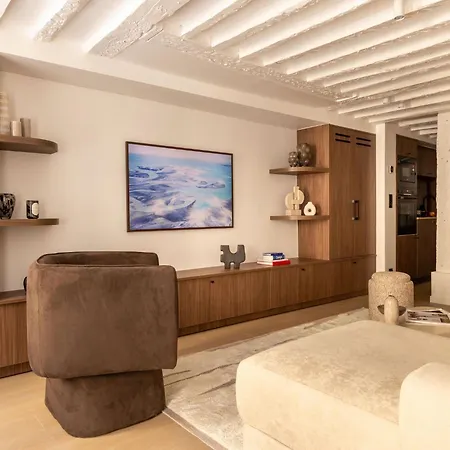 公寓 Luxury -2br-6p- Musee Du Louvre *